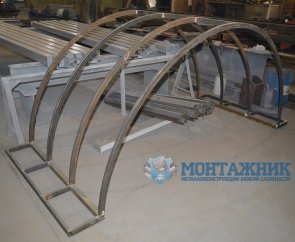 Изготовление металлических навесов