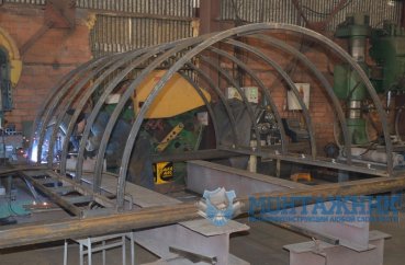 Изготовление металлических навесов