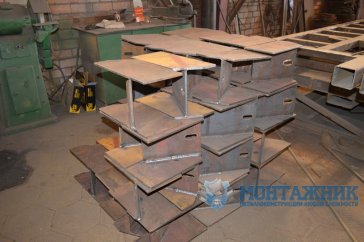 Изготовление металлических связей металлоконструкций