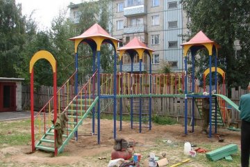 Монтаж игровых комплексов