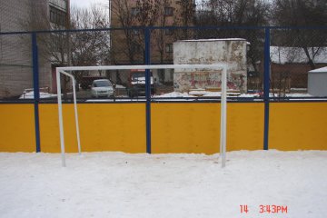 Футбольные ворота металлические