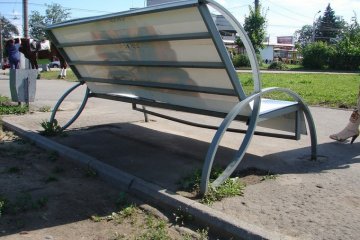 Изготовление уличных скамеек