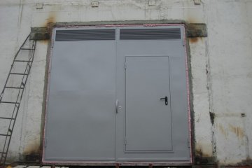 Двери металлические для производственных помещений