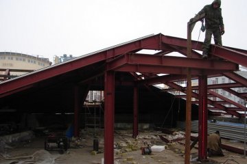 Крышные металлоконструкции