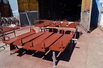 металлические лестничные марши