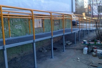 Поручни для пандусов