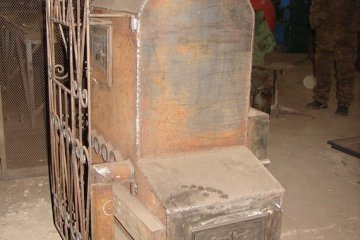 Печь для бани металлическая