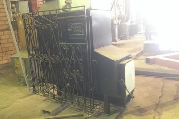 Печи металлические для бани