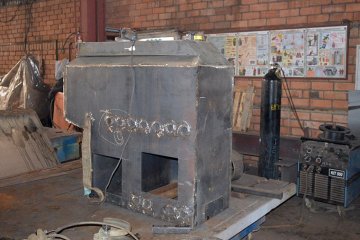 Железные печи для бани