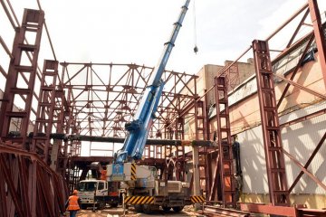 Строительство промышленных сооружений