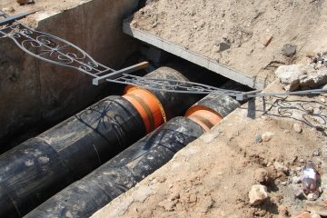 Строительство трубопроводов магистралей