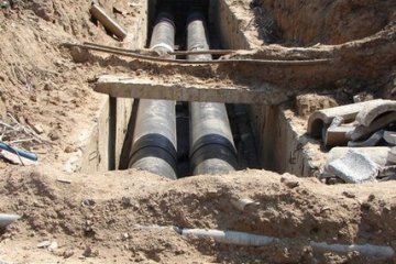 Устройство подземных тепловых сетей