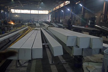 Фахверк колонна