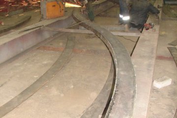 Гнутая сварная балка
