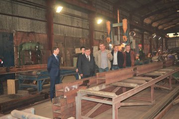 Линия производства сварной балки