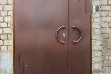 Двери металлические бронированные