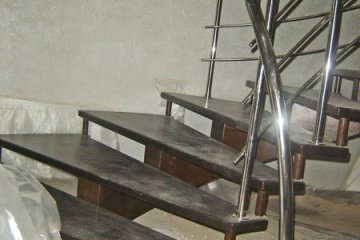Изготовление металлических лестниц и перил