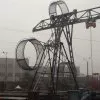 Цирковой снаряд "Колесо смерти" 3 плеча