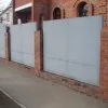 Установка металлического забора