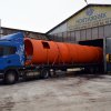 Доставка металлической емкости