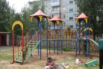 Монтаж игровых комплексов