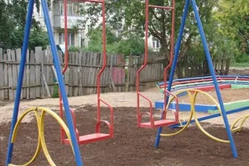 Металлические качели на заказ