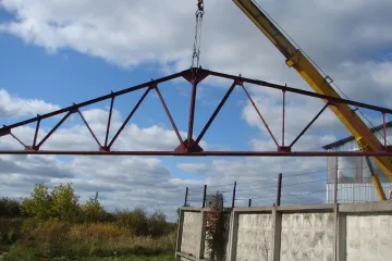 Металлическая ферма балка
