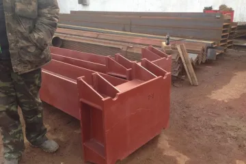 Опора металлической колонны