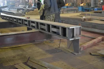 Производство сварной балки