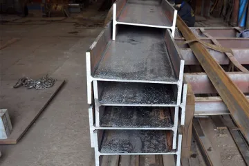Балки металлические разнополочные