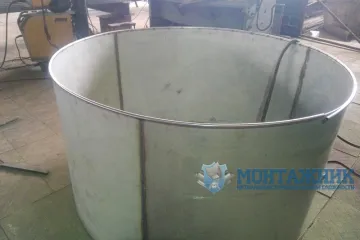 Изготовление купели для бани